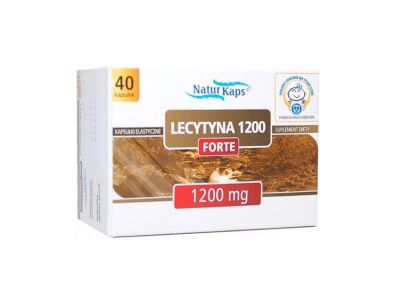 Lecytyna 1200 Forte x 40kaps. NATURCAPS