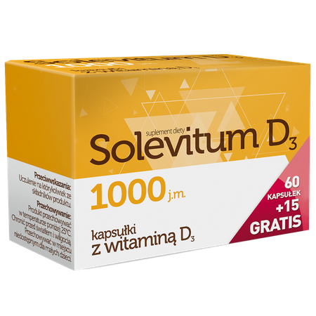 Solevitum D3 1000 x 75kaps.