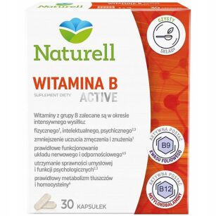 NATURELL Witamina B Active x 30kaps.