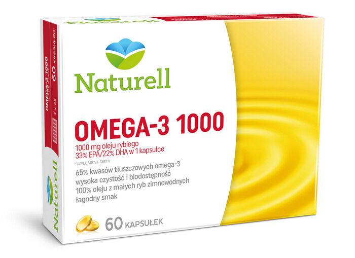 NATURELL Omega-3 1000 x  60kaps.