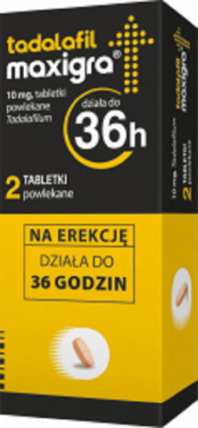 Tadalafil Maxigra 10mg x 2tabl.