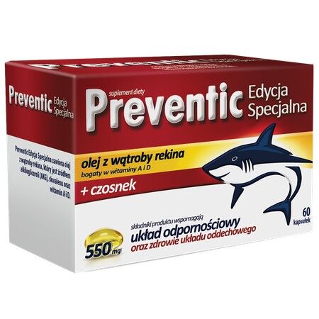 Preventic Extra + Czosnek x 60kaps