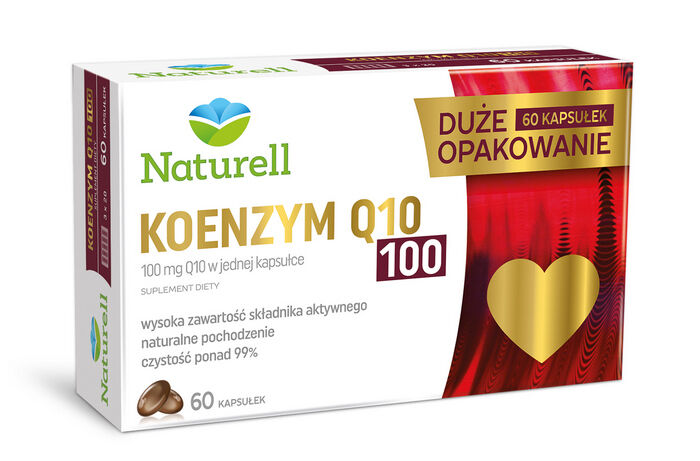 NATURELL Koenzym Q10 100mg x  60kaps.