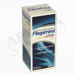 Flegamina Mięta b/cukru 200ml