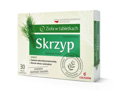 Skrzyp x 30tabl. COLFARM