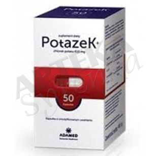 Potazek x  50kaps.