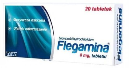 Flegamina 8mg x 20tabl.