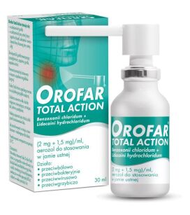 Orofar Total Action aer.30ml