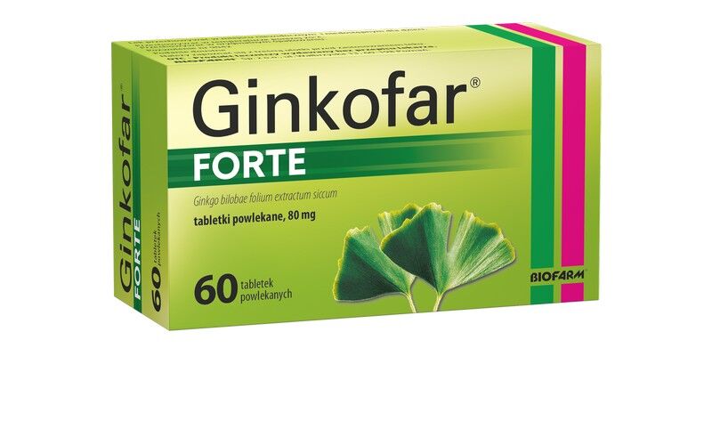 Ginkofar Forte 80mg x 60tabl. 