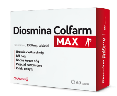 Diosmina Colfarm Max 1000mg x 60tabl.