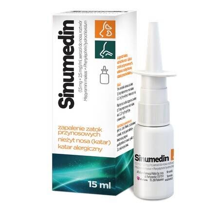 Sinumedin aerozol x 15ml