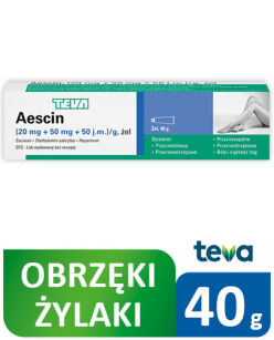 Aescin żel 40g