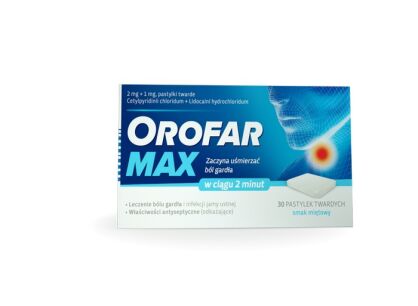 Orofar MAX x 30past.