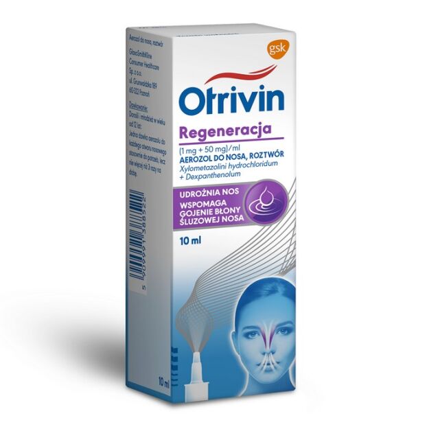 Otrivin Regeneracja aer.d/nosa 10ml