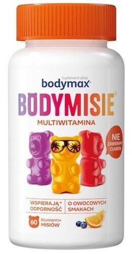 Bodymax Bodymisie sm. owocow. x 60żelków