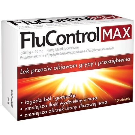 Flucontrol Max x 10tabl.