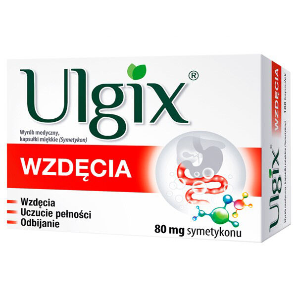 Ulgix Wzdęcia x 100kaps.