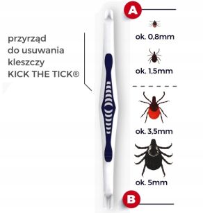 KICK TICK Przyrząd do usuwania kleszczy