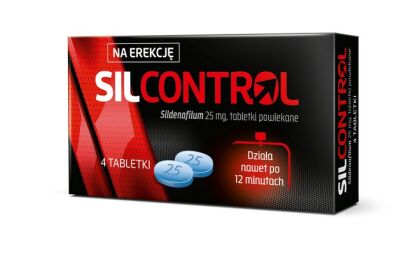 Silcontrol 25mg x 4tabl.