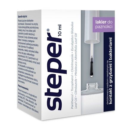 Steper Lakier do paznokci 10 ml