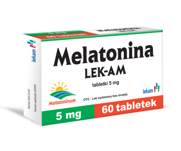 Melatonina 5mg x 60tabl. LEKAM