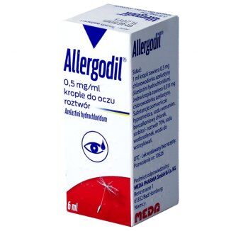 Allergodil krople do oczu 6ml