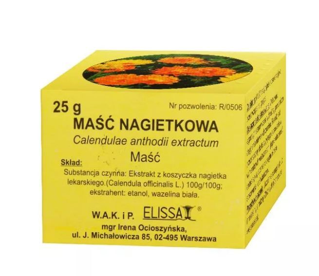 Maść nagietkowa 25g ELISSA