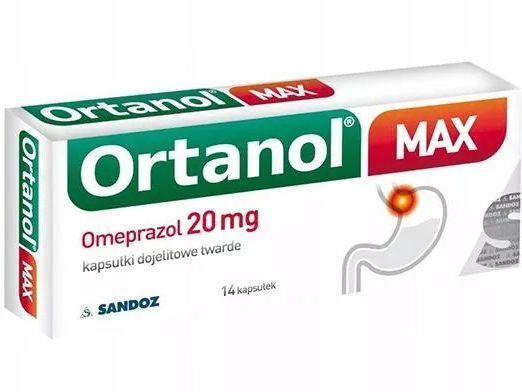 Ortanol Max 20mg x 14tabl.