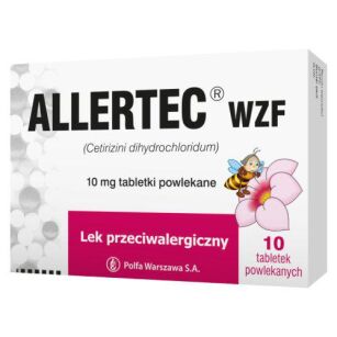 Allertec WZF 10mg x 10tabl.