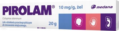 Pirolam 1% zel 20g