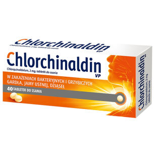 Chlorchinaldin x 40tabl.