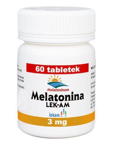 Melatonina 3mg x 60tabl. LEKAM