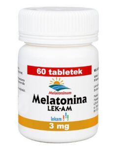 Melatonina 3mg x 60tabl. LEKAM