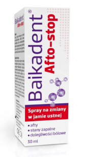 Baikadent Afto-stop spray do ust 30ml
