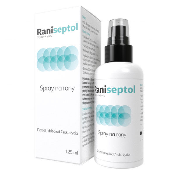 Raniseptol spray na rany 125 ml