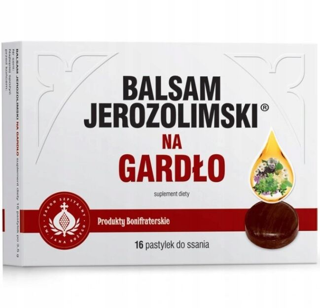 Balsam Jerozolimski x 16pastyl.do ssania