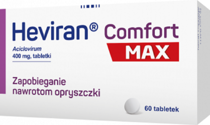 Heviran Comfort MAX 400mg x 60tabl.