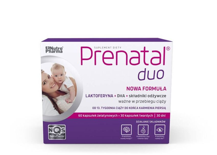 Prenatal DUO x 30tbl+60kaps