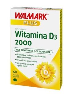 Witamina D3 2000 x 60kaps. WALMARK