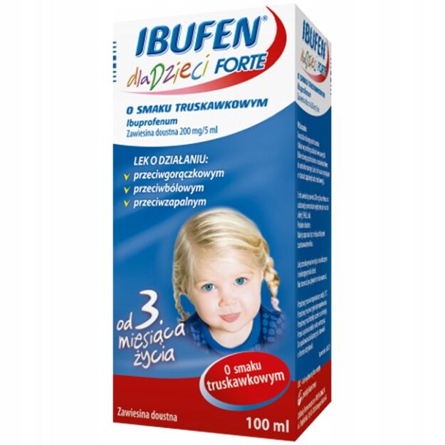 Ibufen Forte Truskawka x 100ml