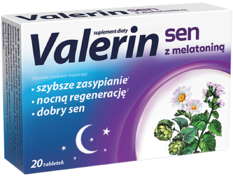 Valerin Sen z melatoniną x 20tabl.