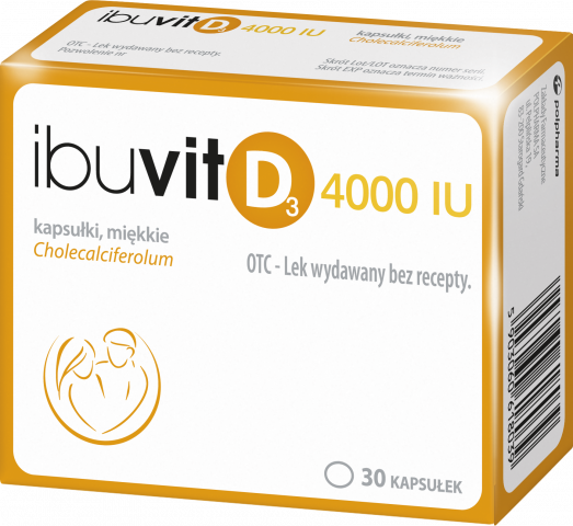 Ibuvit D3 4000j.m. x 30kaps.