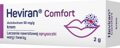 Heviran Comfort krem 50 mg/g 2 g