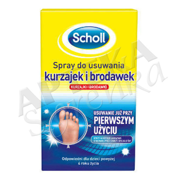 SCHOLL Spray do usuw.kurzajek i brodawek 8