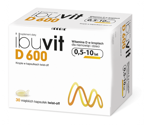 Ibuvit D 600j.m. x 30kaps.