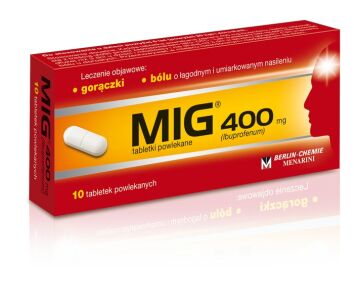 MIG 400mg x 10tabl.