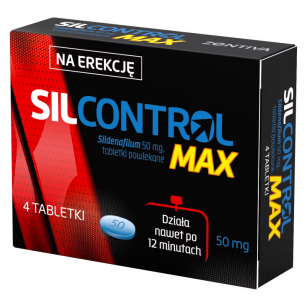Silcontrol Max (50mg) x4 tabl.