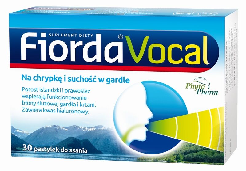 Fiorda Vocal x 30 pastyl.