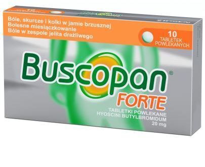 Buscopan Forte 20mg x 10tabl.