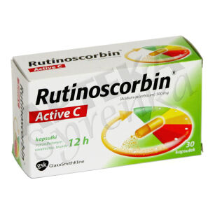 Rutinoscorbin Active C (cetebe) x 30 kapsułki